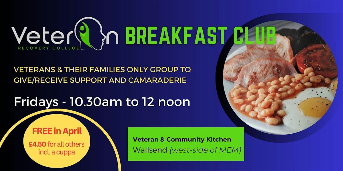 Veteran Breakfast Club | Event in Wallsend | AllEvents