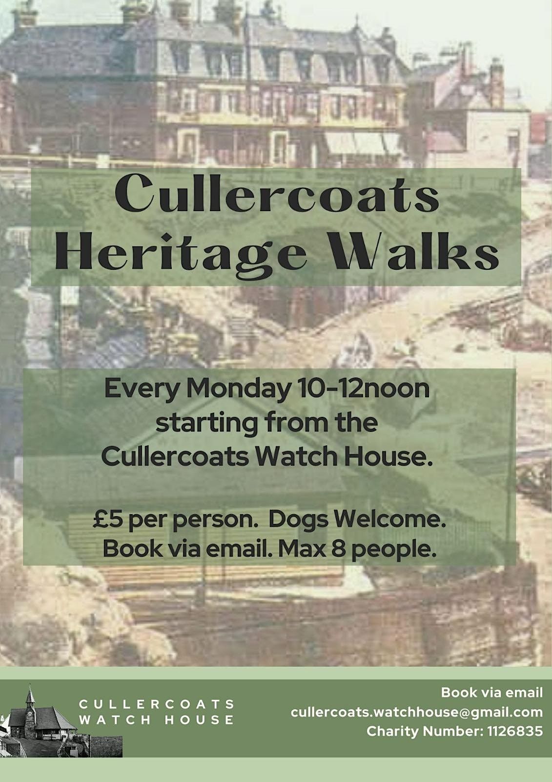 Cullercoats Heritage Walks, Cullercoats Watch House, 17 July 2023