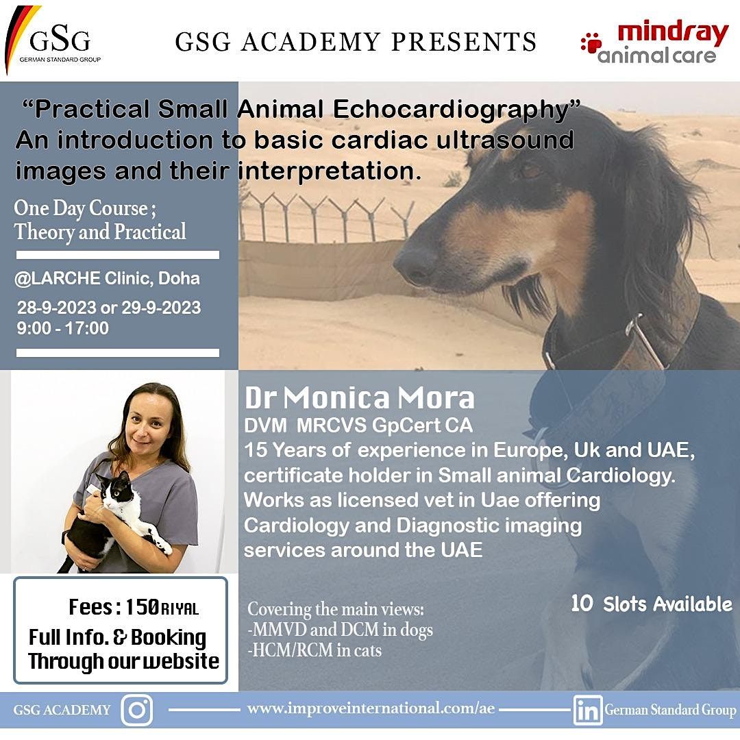 Practical Small Animal Echocardiography Doha, Qatar, L'arche