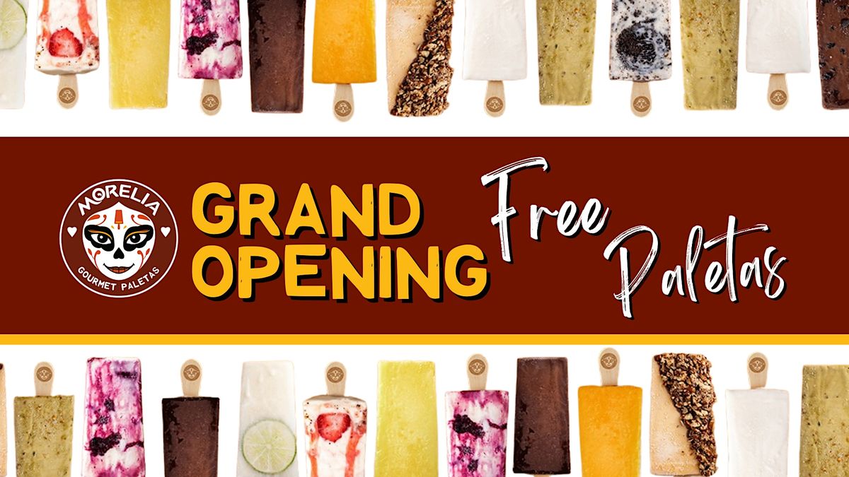 FREE Ice Cream Paletas Huntersville Store Grand Opening Paletas