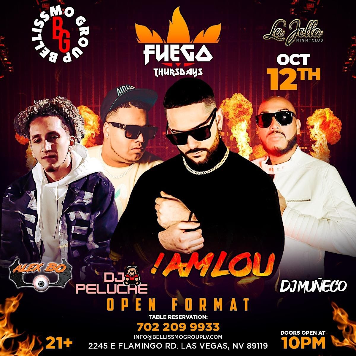 FUEGO THURSDAY'S @ LA JOLLA NIGHTCLUB IN LAS VEGAS EVERY THURSDAY | Event in Las Vegas | AllEvents