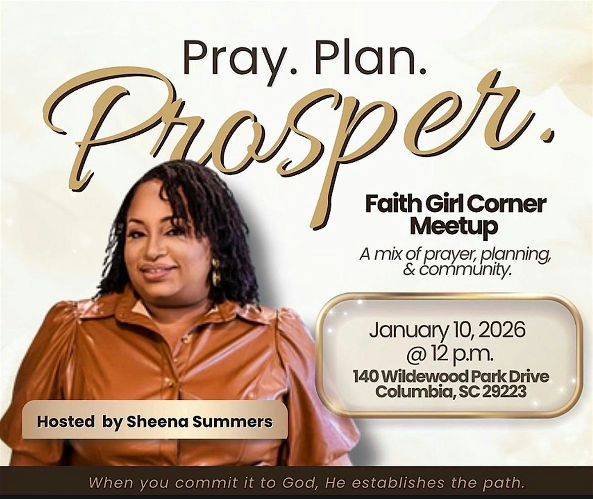 Faith Girls Corner Prayer Board Meet Up: Prayer, Planning and Community