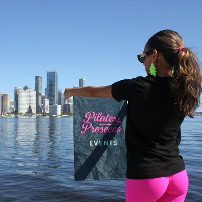 Pilates & Prosecco Events logo