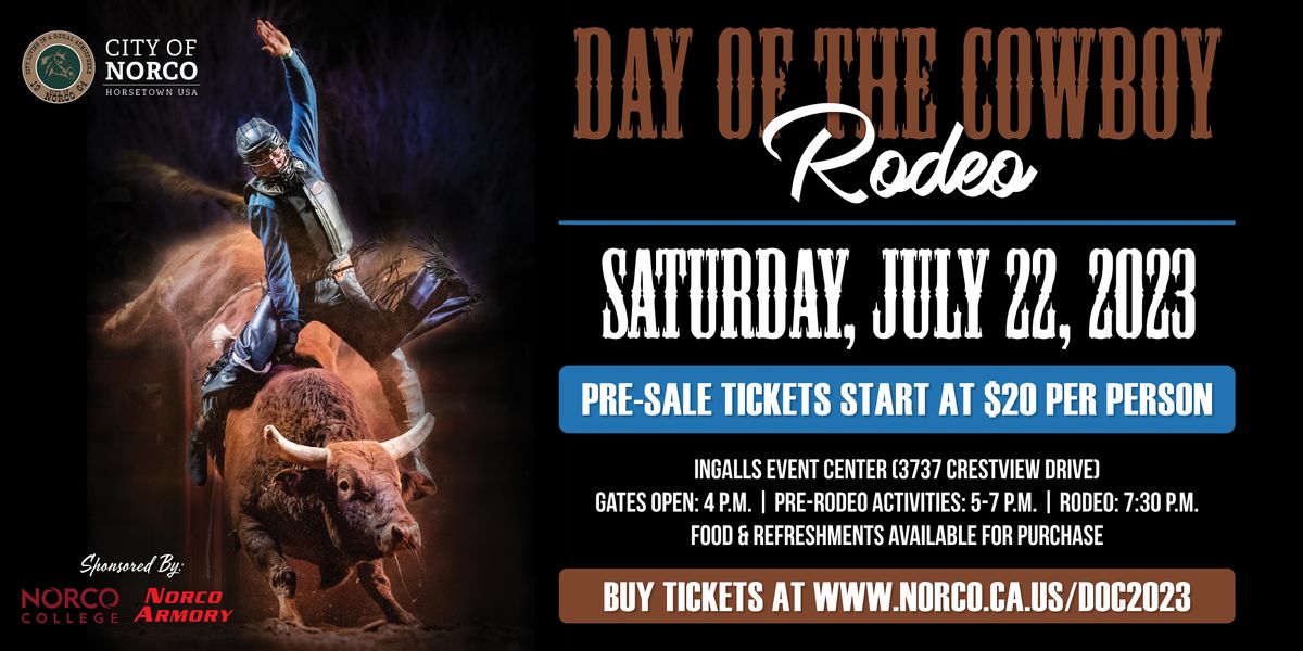 Day of the Cowboy Rodeo, Ingalls Event Center, Norco, July 22 2025
