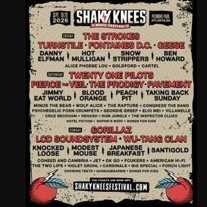 2026 Shaky Knees Music Festival - 3 Day Pass at Piedmont Park