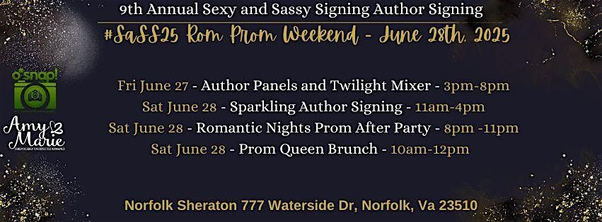 #SaSS25 Rom Prom Weekend Event, 28 June | Event in Norfolk | AllEvents