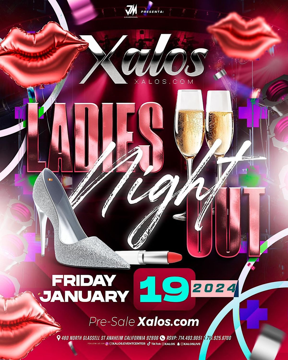 LADIES NIGHT OUT, Xalos Event Center, Anaheim, January 19 to January 20