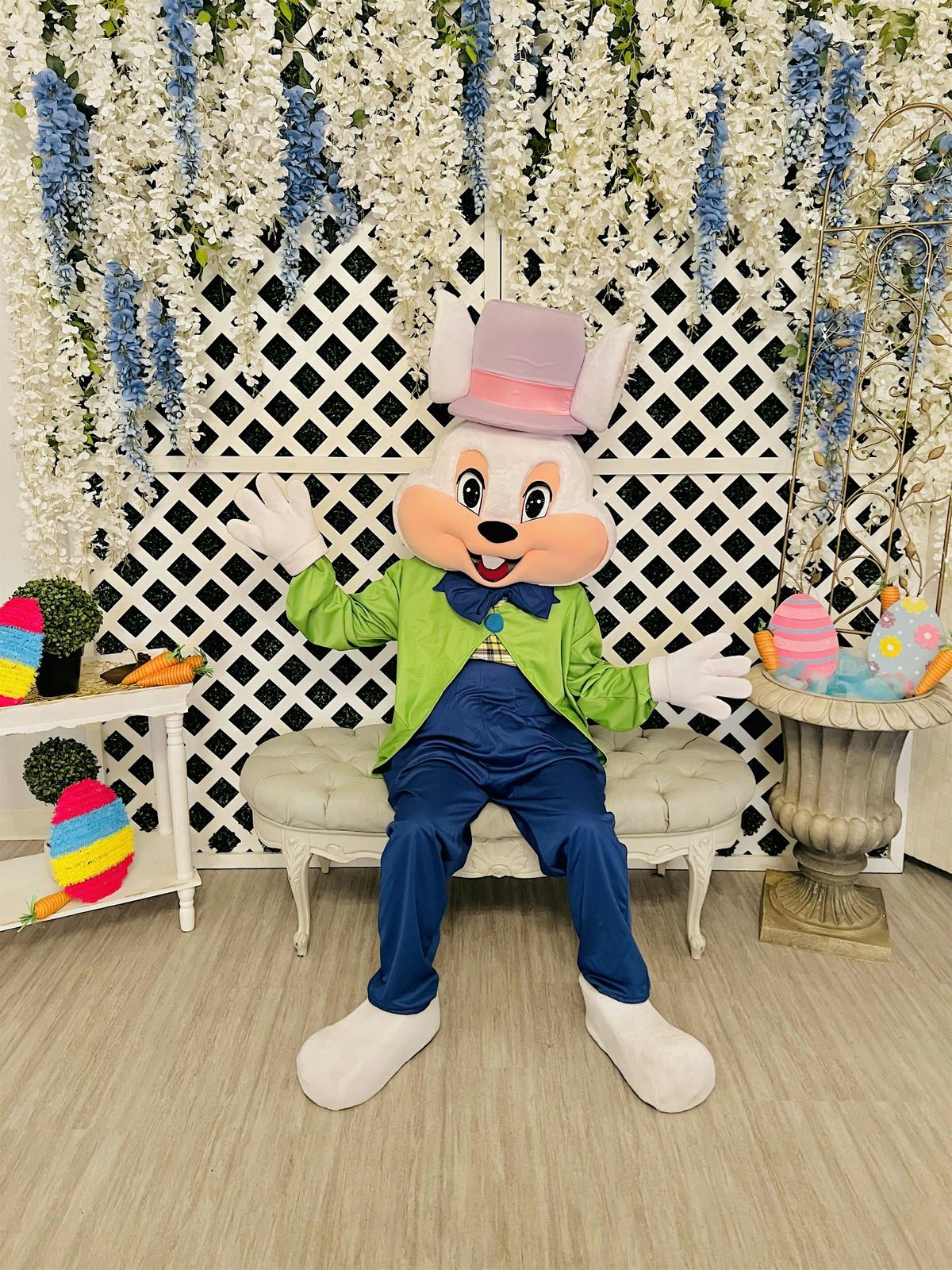 A Jolly Holiday Tea with Mary Poppins & Mr. Easter Bunny, HanMarie's