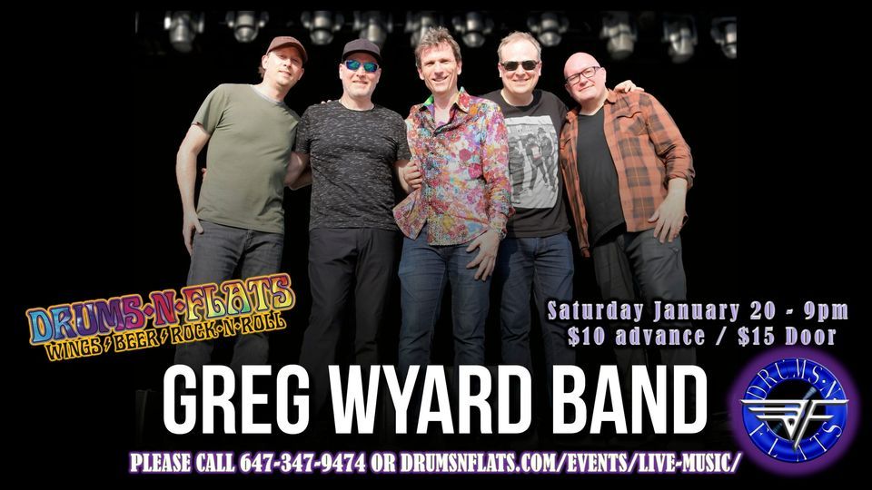 Greg Wyard Band Live at Drums N Flats, Drums N Flats, Toronto, January