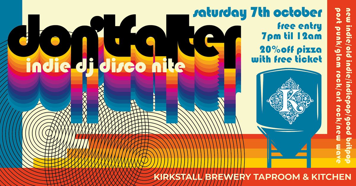 Don’t Falter - free indie/alternative dj disco nit