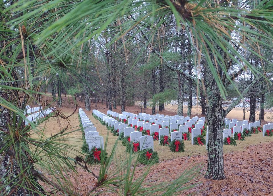 Christmas Wreath Laying Ceremony For Dec 2022 At Georgia Veterans Cemetery In Milledgeville Ga Wreaths Across America, 2022, Georgia National Cemetery, Canton, December  17 2022 | Allevents.in