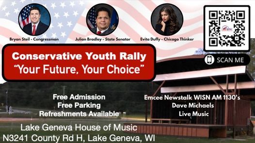 Conservative Youth Rally Lake Geneva House Of Music Amphitheatre October 23 2021 Allevents In Lake Geneva Calendar Of Events 2022