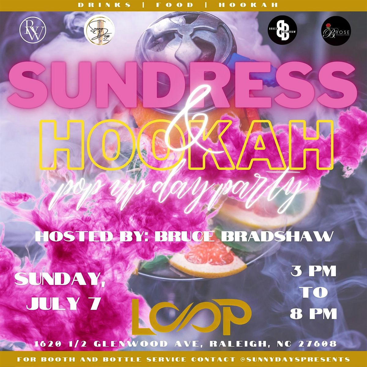 Sundress & Hookah Sunday Day Party! The 4th of July Finale!, Loop Bar