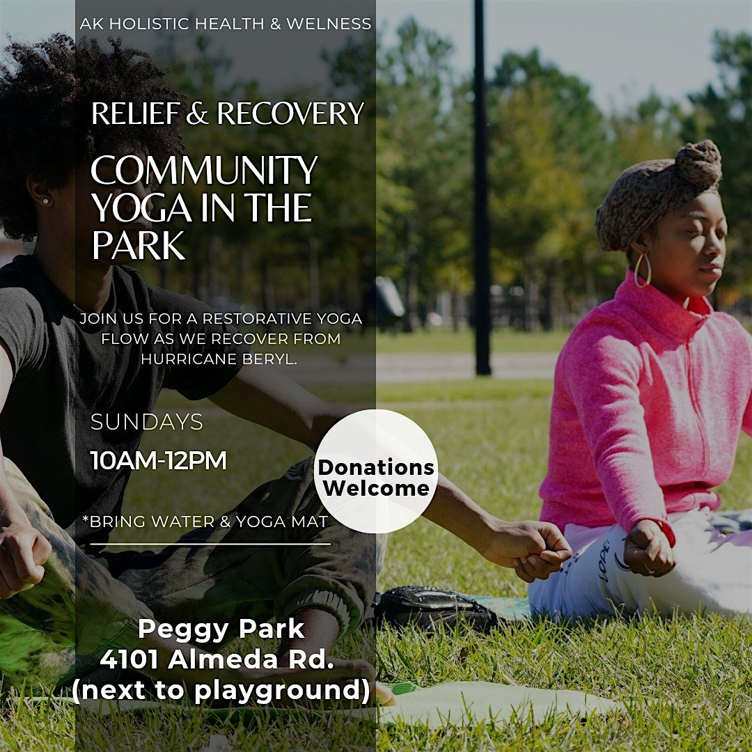 Community Yoga in the Park | Event in Houston | AllEvents
