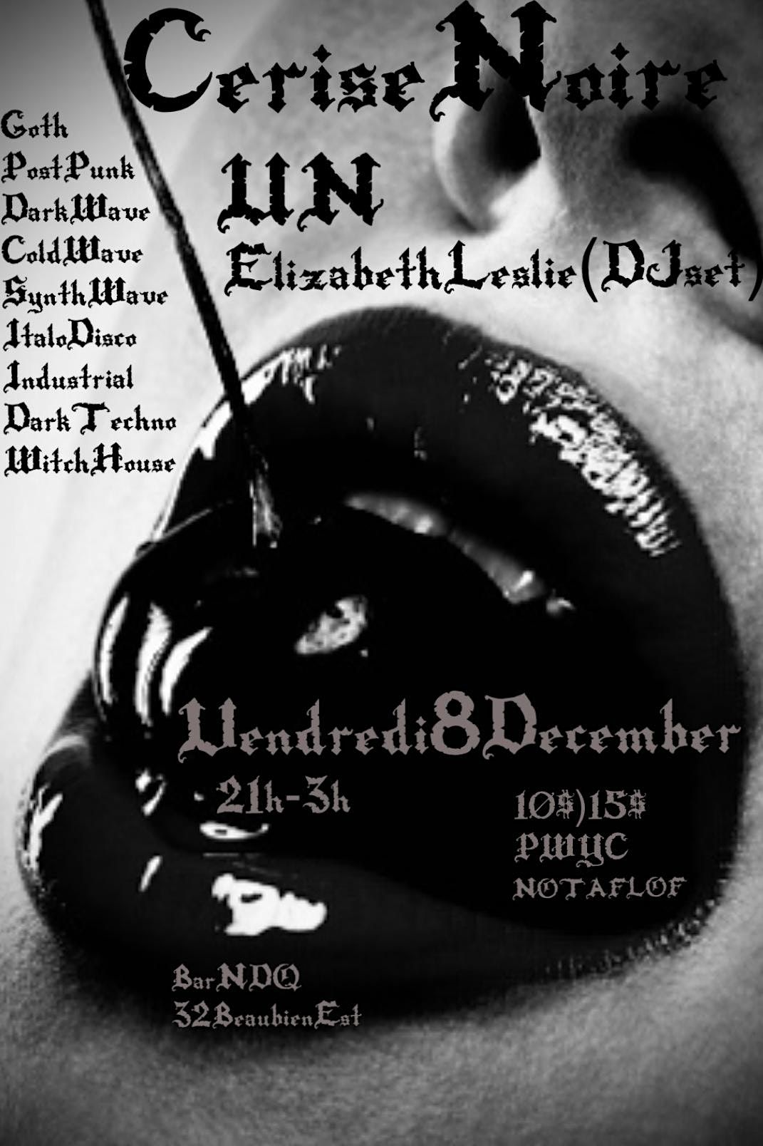 Cerise Noire | Event in Montréal | AllEvents