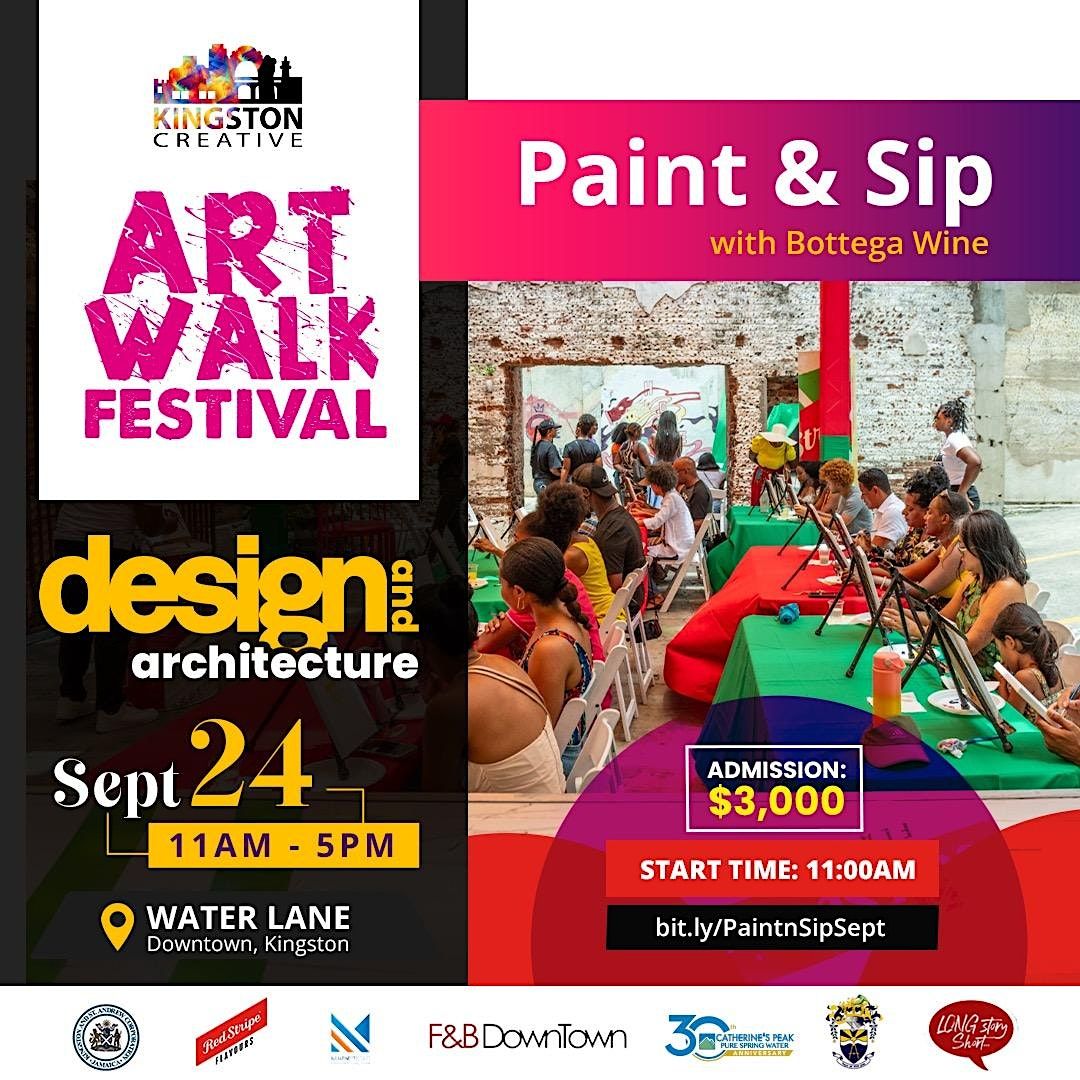 Artwalk Paint & Sip, Kingston Creative Hub Coworking Space, Downtown