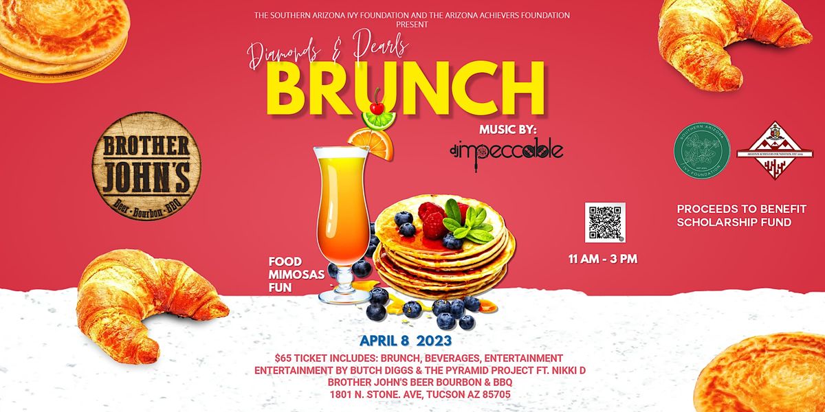 DIAMONDS & PEARLS BRUNCH, Brother John's Beer Bourbon & BBQ, Tucson, 8