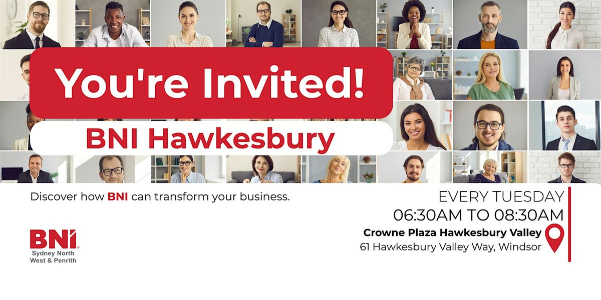 BNI Hawkesbury Success Open Day!! | Event in Windsor | AllEvents