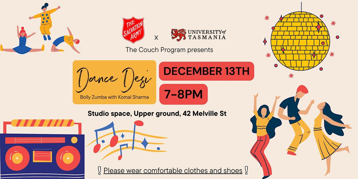 Dance Desi A Bollywood Themed Zumba Session, Studio Space, Upper