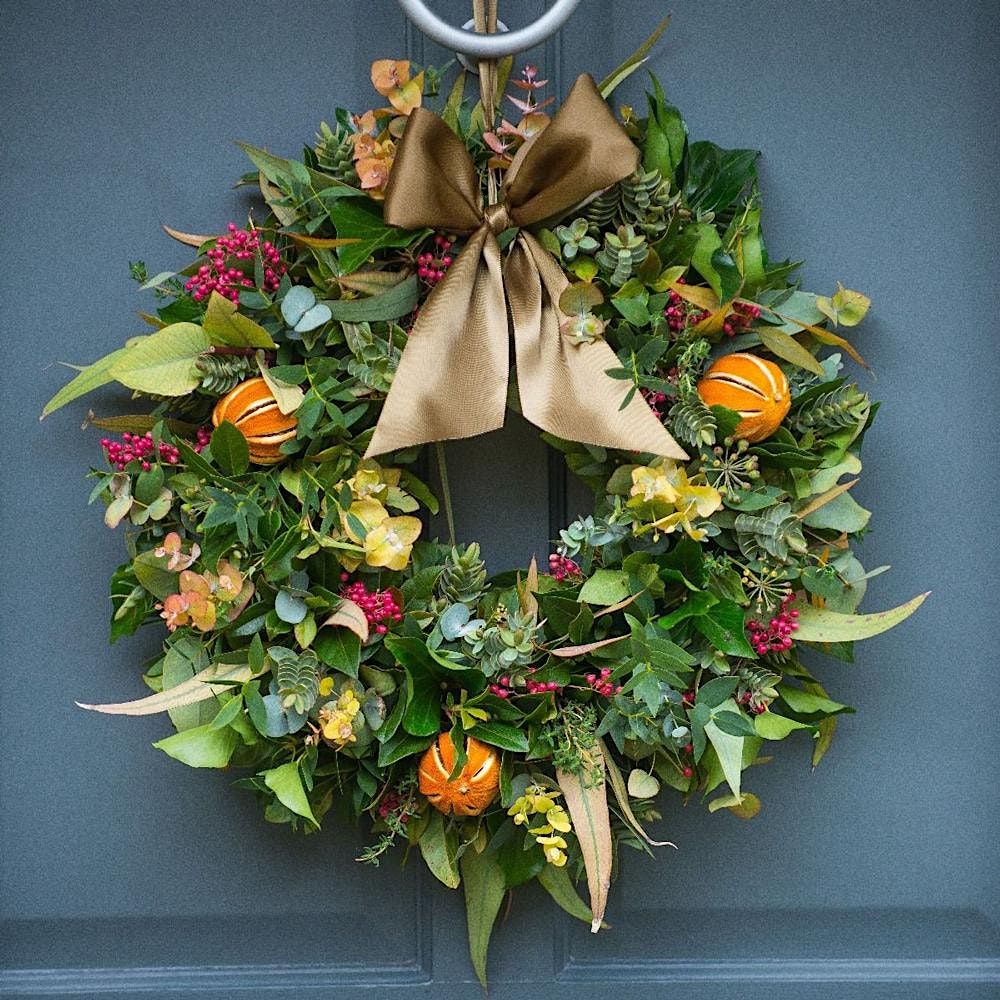 Christmas wreath making workshop 10 am Christmas Wreath Making Workshop 10 am - 12 noon, Three Hagges