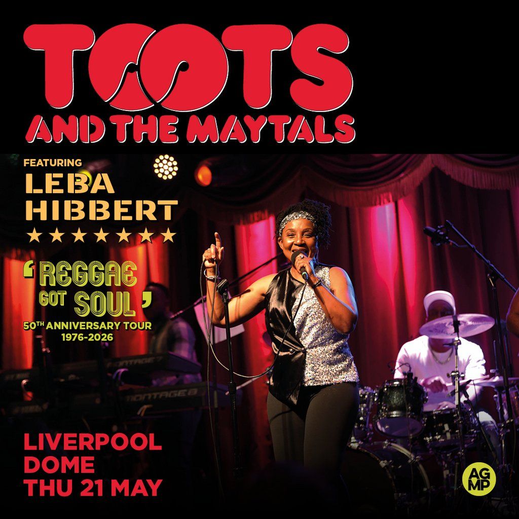 Toots and the Maytals feat. Leba Hibbert, 21 May | Event in Liverpool | AllEvents