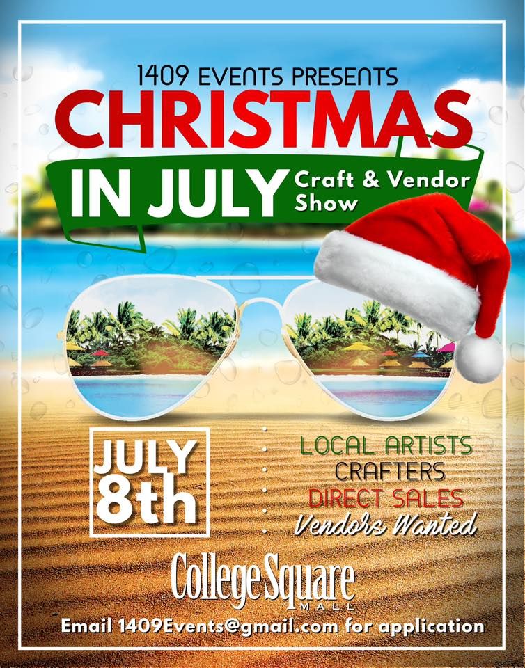 Christmas In July!, College Square Mall, Morristown, July 8 2023