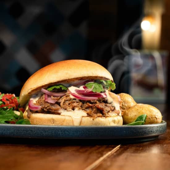 Burger pulled pork + refresco en Mafrens | Event in Madrid | AllEvents