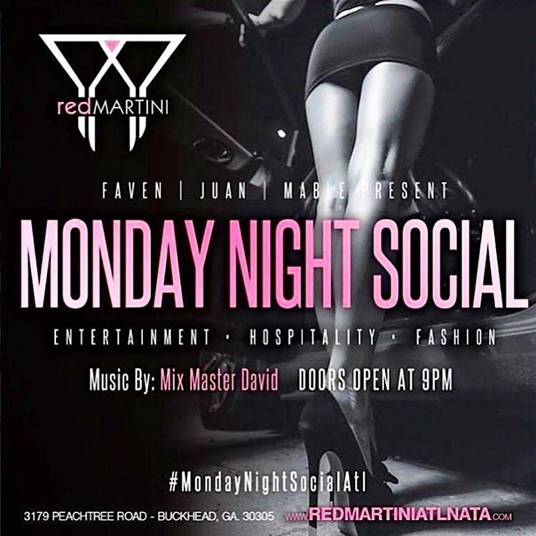 Monday Night Social Red Martini/SOGA ENTERTAINMENT, Red Martini