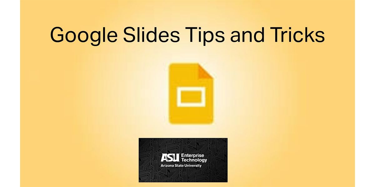 Google Slides Tips and Tricks, December 5 2023 | Online Event ...