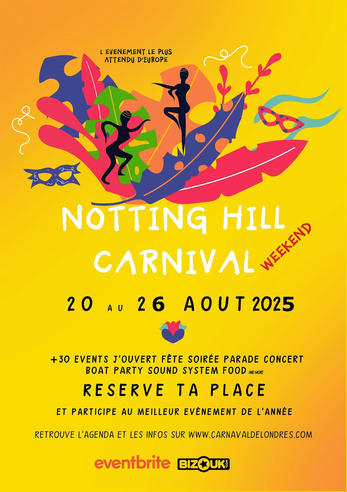 Carnaval de Londres 2025, 20 August | Event in London | AllEvents
