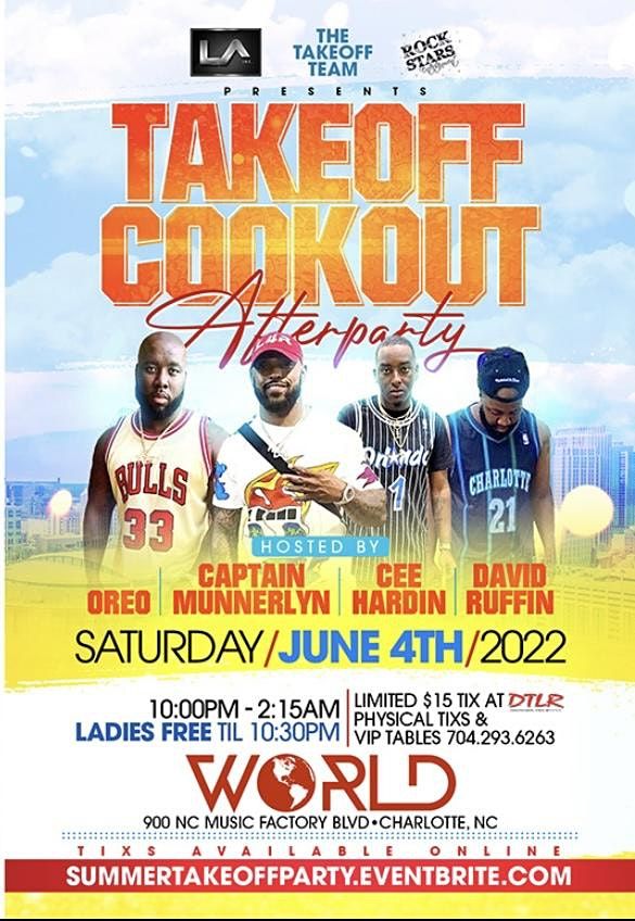 The Official Summer Takeoff Afterarty, World Night Club, Charlotte