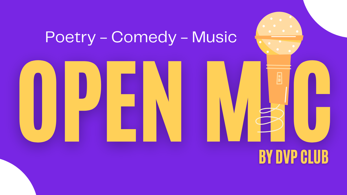 Open Mic by DVP Club, 20 July | Event in Vadodara | AllEvents