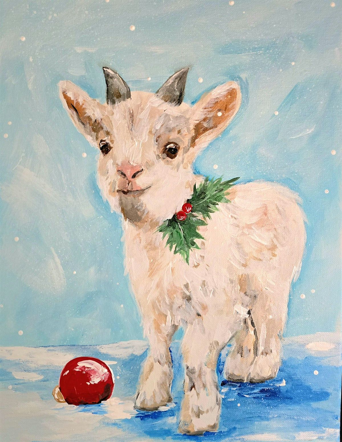 Tippy Tap thru the Snow **PAINT AND SIP**, Just Left Pub & Grill