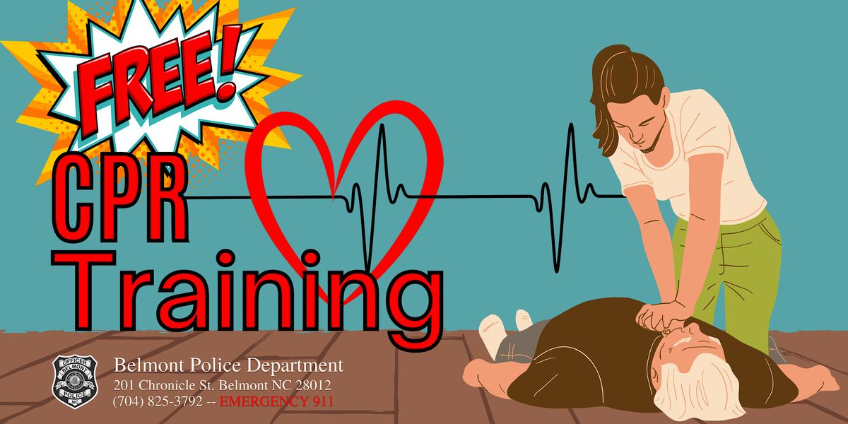 AHA Family and Friends CPR Training, Belmont Police Department, 21 ...