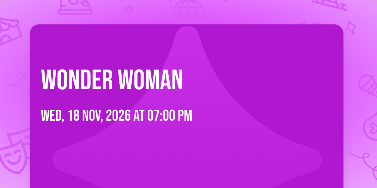 Wonder woman