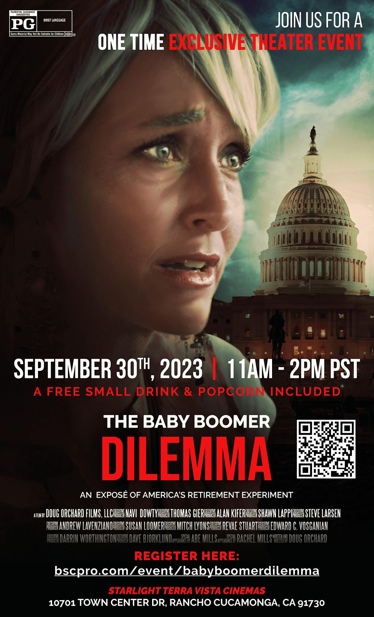 The Baby Boomer Dilemma Movie Theatre Experience, Starlight Terra Vista