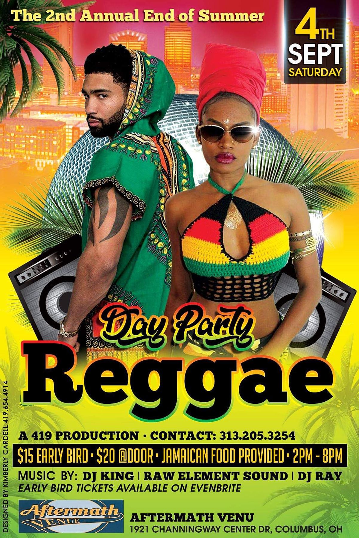 Day Party Reggae Aftermath Venu Columbus September 4 2021 Allevents In Reggae Festival 2022 Columbus Ohio