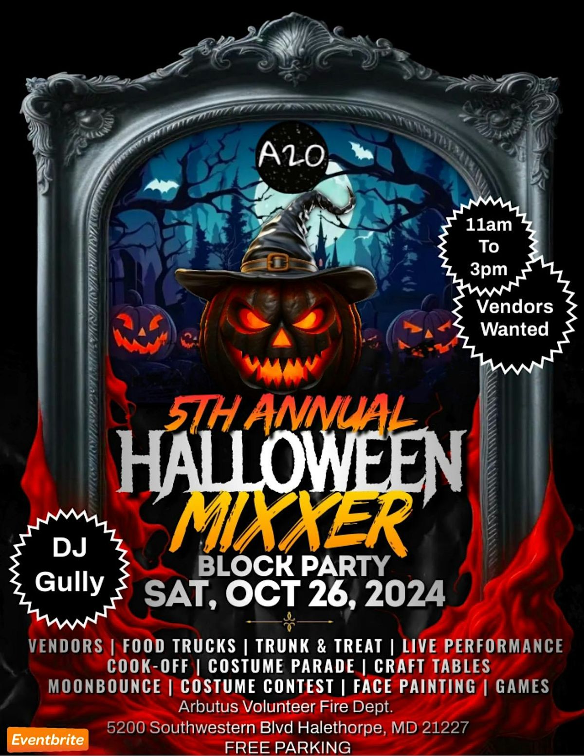 5th Annual Halloween Mixer Block Party, 25 October | Event in Arbutus | AllEvents