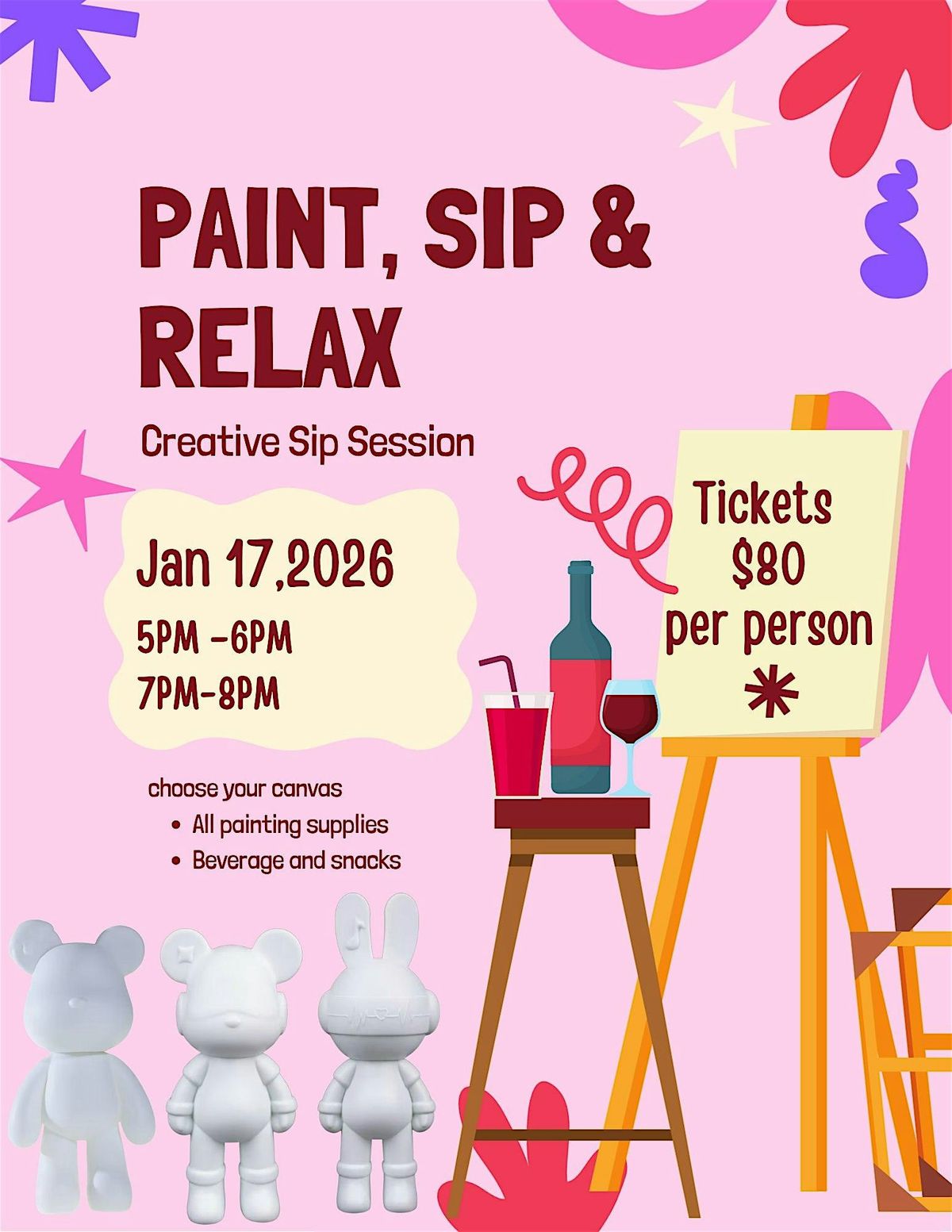 DRIP PAINT, 17 January | Event in Valley Stream | AllEvents