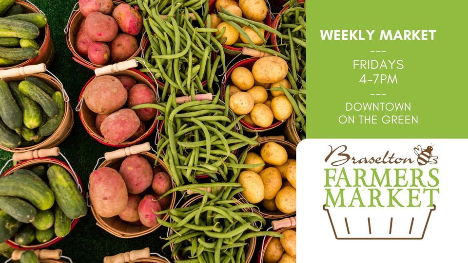 Weekly Braselton Farmers Market, 9924 Davis St, Braselton, GA 30517