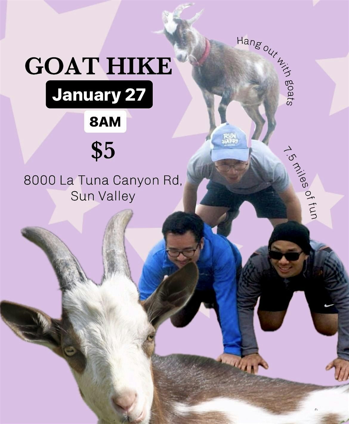Goat Hike, 8000 La Tuna Canyon Road, Tujunga, CA, USA, Los Angeles