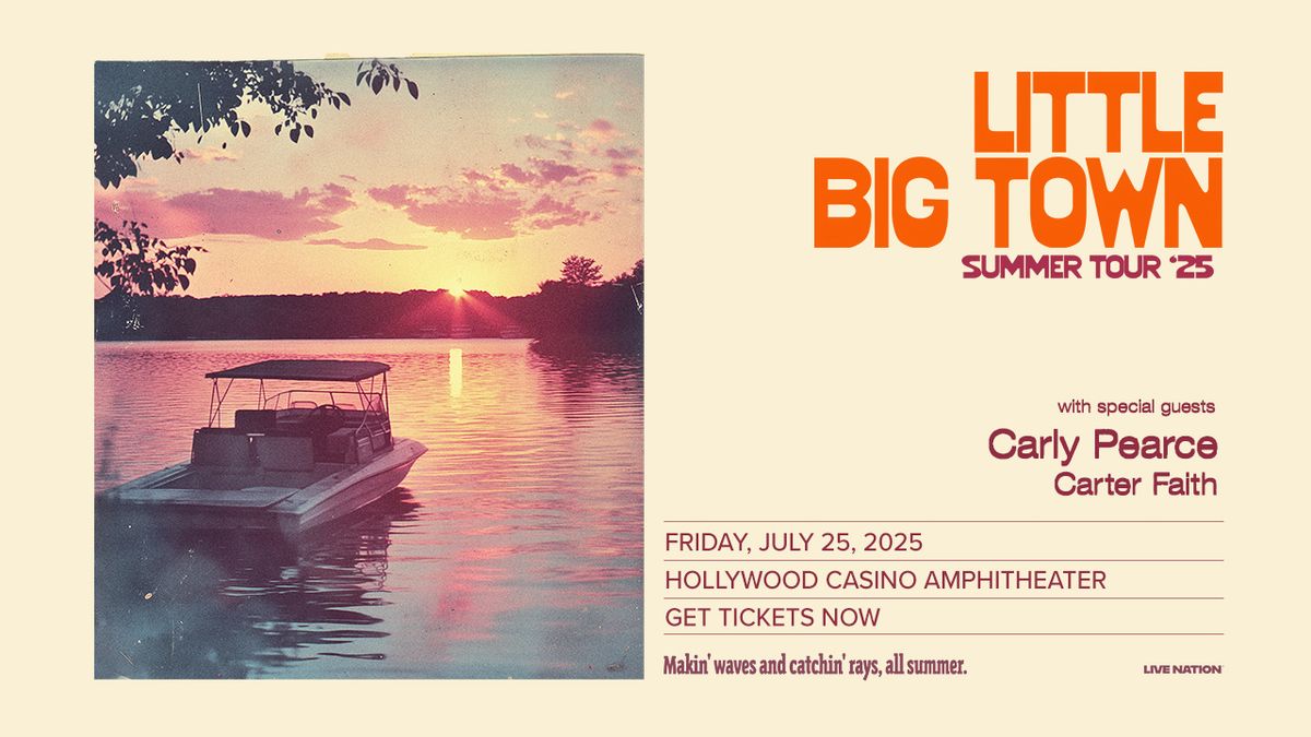 Little Big Town with Carly Pearce and Carter Faith, 8 August | Event in Holmdel | AllEvents
