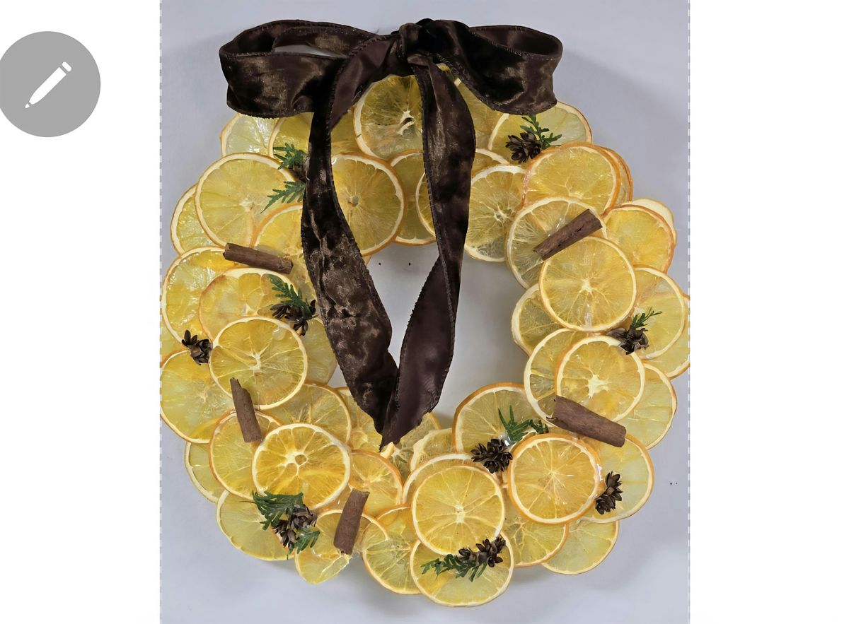 Make a orange wreath at the Bloomin Cottage, 14 December | Event in Phillipsburg | AllEvents