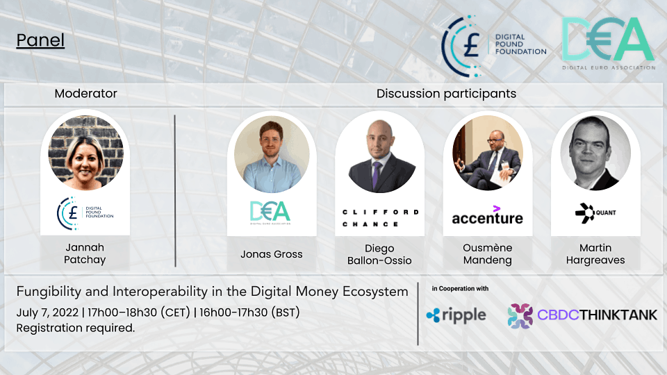 Fungibility And Interoperability In The Digital Money Ecosystem July 7