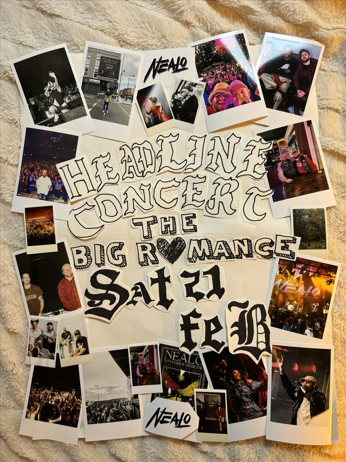 Nealo Headline Concert, The Big Romance, Dublin 1, 21 February 2026 ...