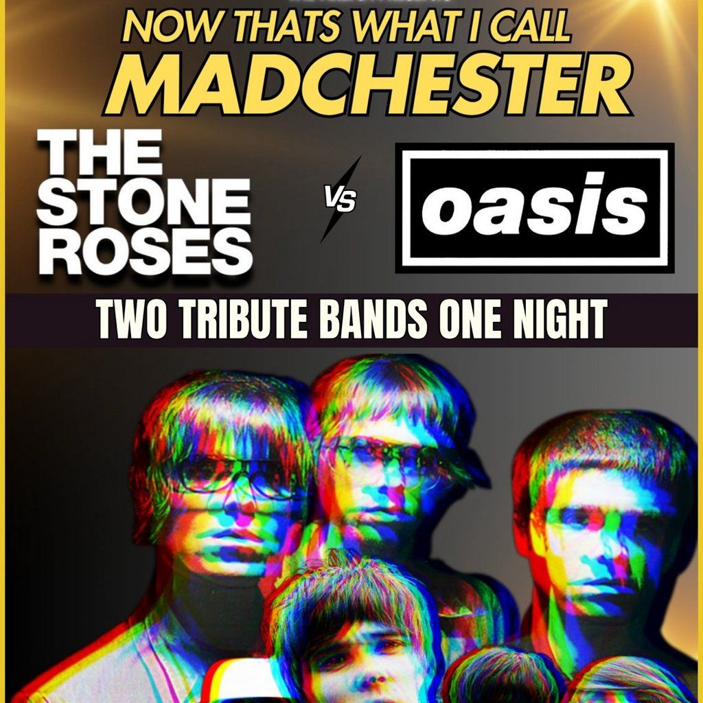 Stone Roses V Oasis - Two Tribute Bands One Night, 10 October | Event in Crewe | AllEvents