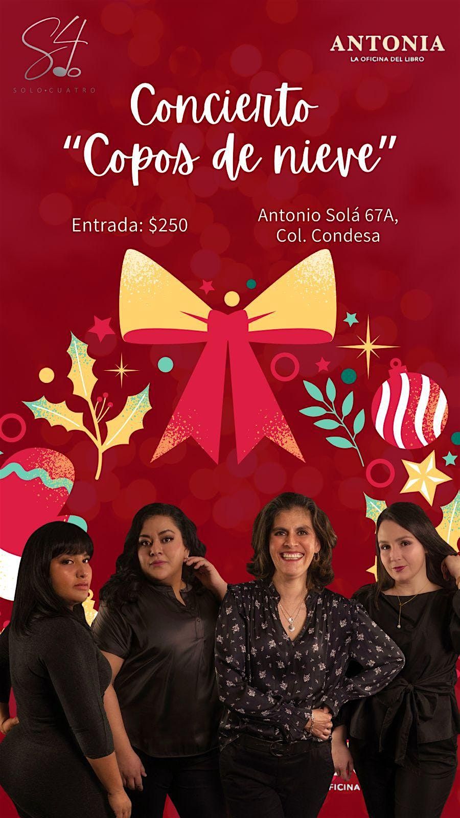 Copia de Pequeño Concierto de Librería #47: Copos de nieve, 6 December | Event in Ciudad de México | AllEvents