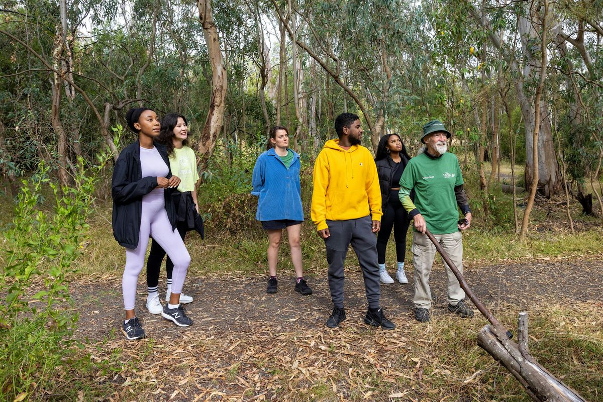 International Students Walk Yarra Bend, Studley Park Boathouse