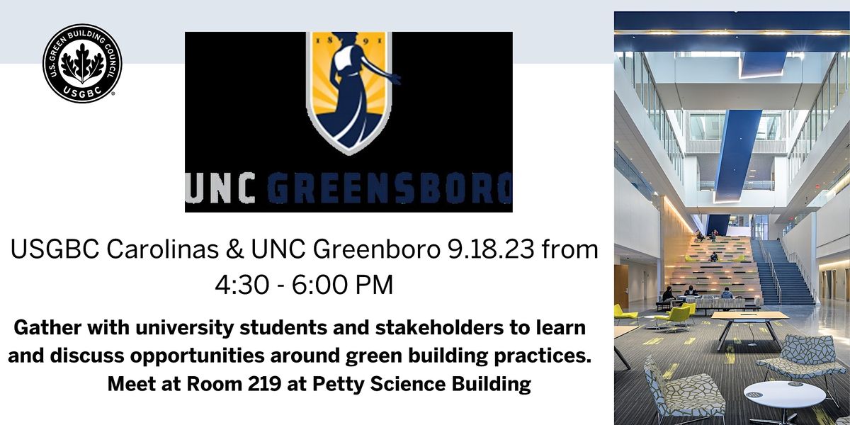 USGBC Carolinas Gathering with Higher Education Stakeholders, Petty