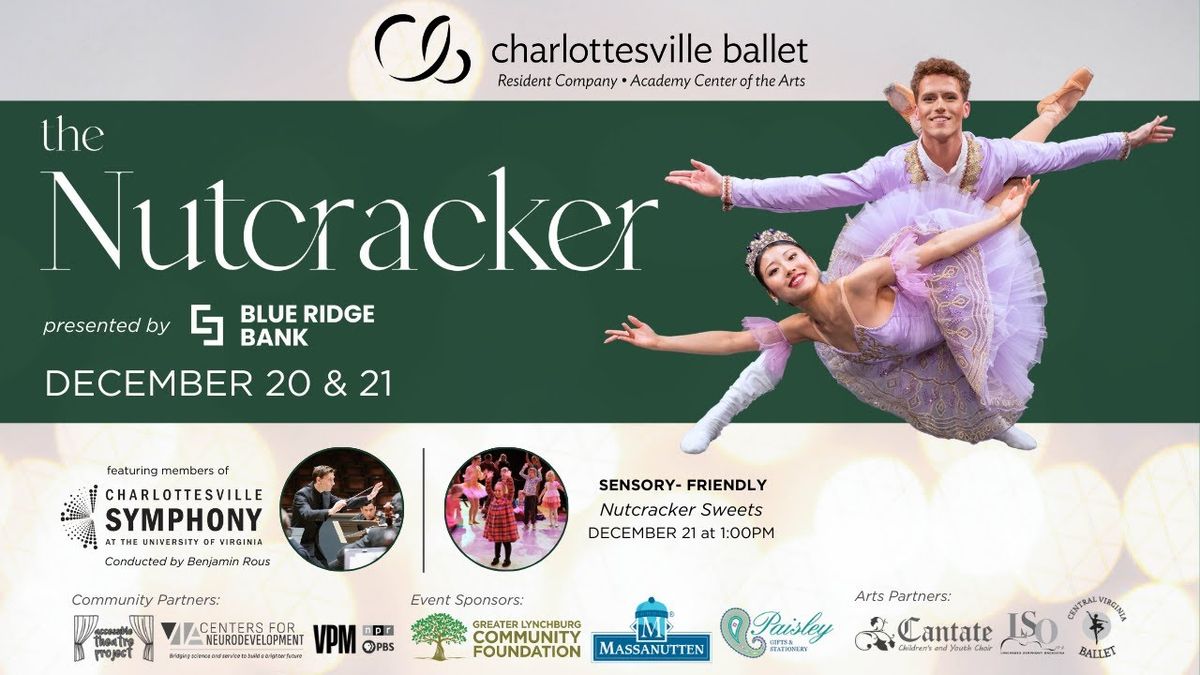 The Nutcracker with Charlottesville Symphony at Martin Luther King Jr Performing Arts Center, 13 December